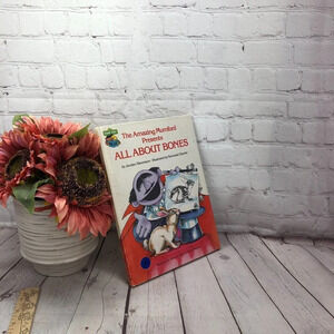 vintage sesame street book All about bones 1980